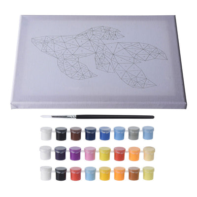 Pintura de pintura por número, 30x40cm