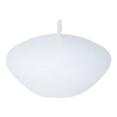 Velas flotantes White 2cm, 10º.