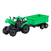 Cavallino Toys Tractor Cavallino con remolque de camión Tilt Green, Escala 1:32