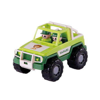 Cavallino Toys Cavallino Jeep Groen met 2 Speelfiguren