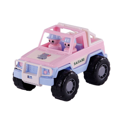 Cavallino Toys Cavallino Jeep Pink con 2 figuras de juego