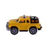 Cavallino Toys Cavallino Trendy Jeep Geel, 22cm