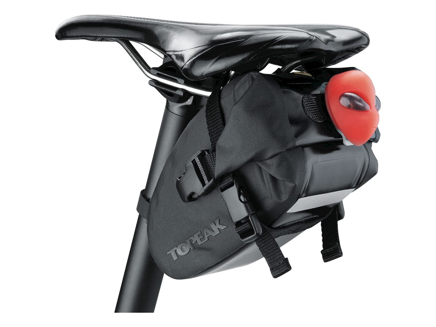 Topeak Drybag S - Bolsa de silla de montar impermeable - Negro - Bicicleta - 0.6L