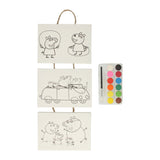 Pig 3 mini tela (con pennello e vernice) - afbeelding 2