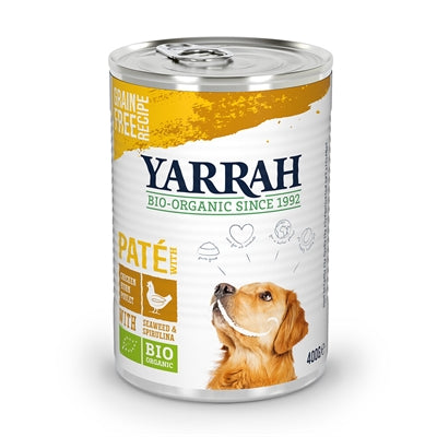 Paté de perro Yarrah Blik Pate con pollo