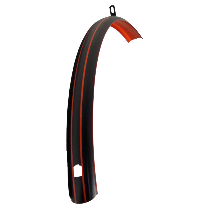 SKS VoorBaskboard 28 pulgadas de plástico 46 mm Rojo negro mate