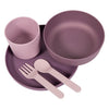 Bo giungla bo a 5 pezzi babysis set cpla viola e rosa
