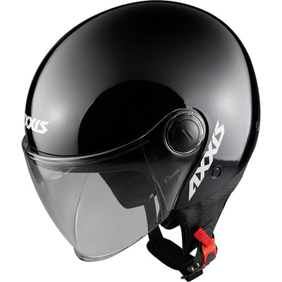 Axxis Helm Square Solid Gloss Black XS