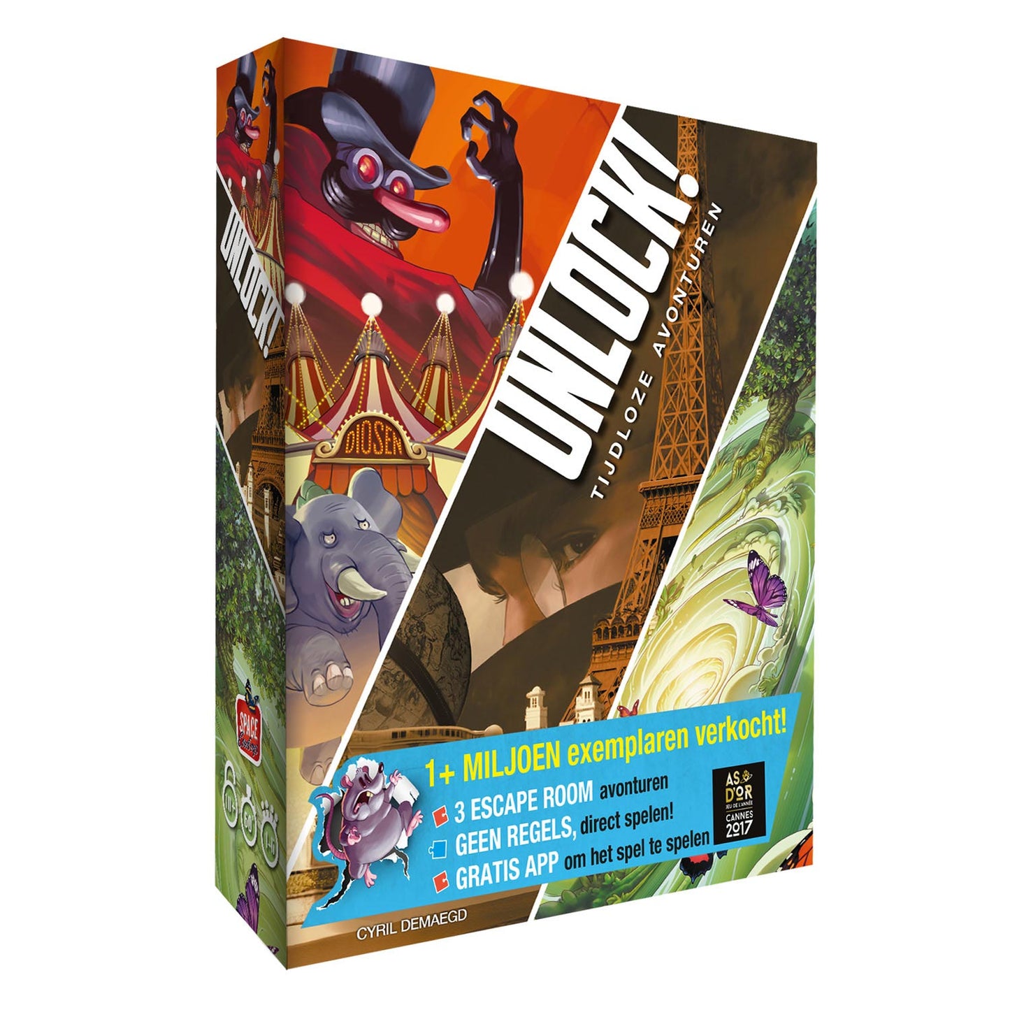 Asmodee desbloquee! 6 aventuras atemporales