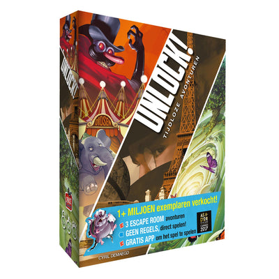 Asmodee Unlock! 6 Tijdloze Avonturen