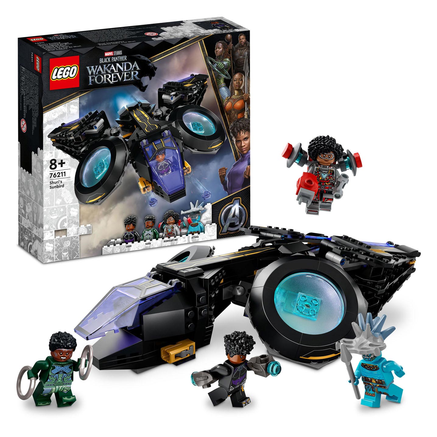 Lego Lego Super Heroes 76211 Shuri's Sunbird