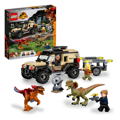 LEGO LEGO Jurassic 76951 Pyroraptor e Transport dilophosaurus