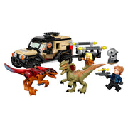 Lego LEGO Jurassic 76951 Pyroraptor en Dilophosaurus Transport - afbeelding 3