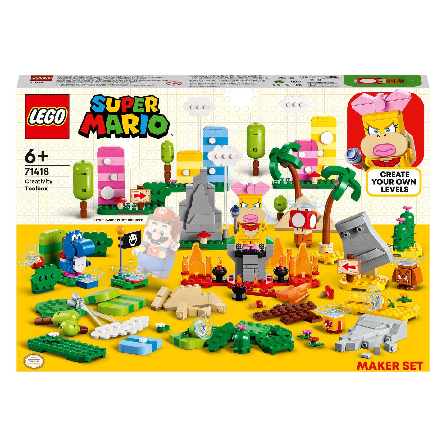 LEGO LEGO Super Mario 71418 Conjunto de fabricantes: Creative Toolbox