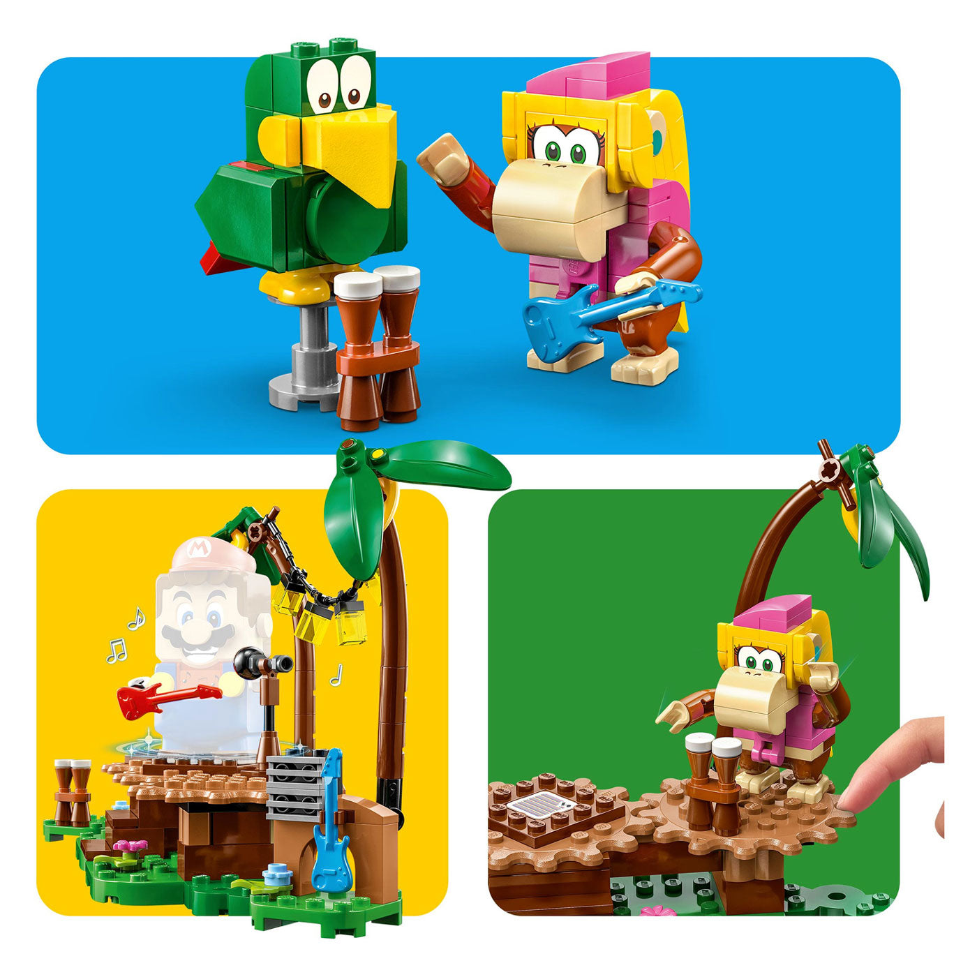 LEGO LEGO Super Mario 71421 Set de expansión: Dixie Kongs Jungleshow