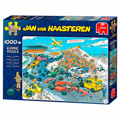 Jan Van Haasstere - Gambe Puzzle Formula 1 The Start 1000 pezzi
