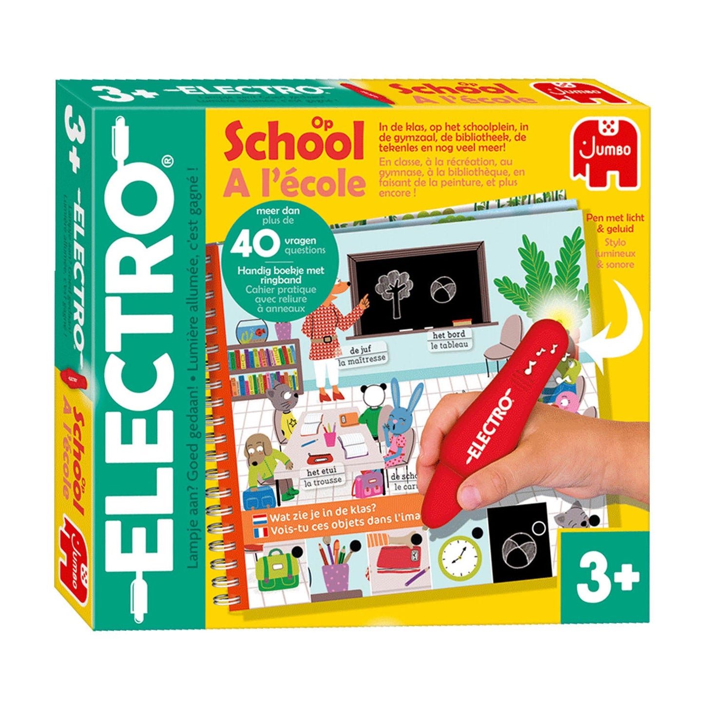 Jumbo Electro en el juego educativo escolar