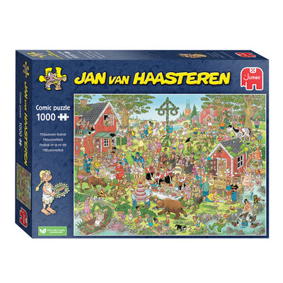 Jan Van Haasteren Legpuzzle - Festival de verano, 1000.