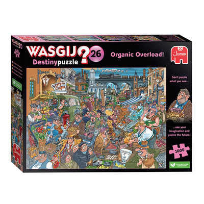 ¡Jumbo Wasgij Destiny 26 Puzzle está lleno de bio!, ​​1000.