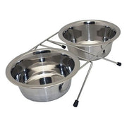 Happy pet Voerbak dubbel met onderstel - afbeelding 2