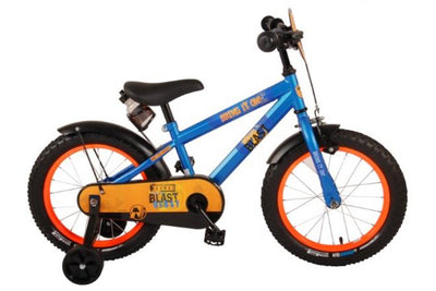 Nerf Children's Bicycle - Boys - 16 pollici - raso blu
