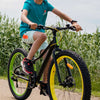 Volare Gradiente Bicicleta para niños - Niños - 24 pulgadas - Black Green Yellow - 7 Velocidad - Colección Prime