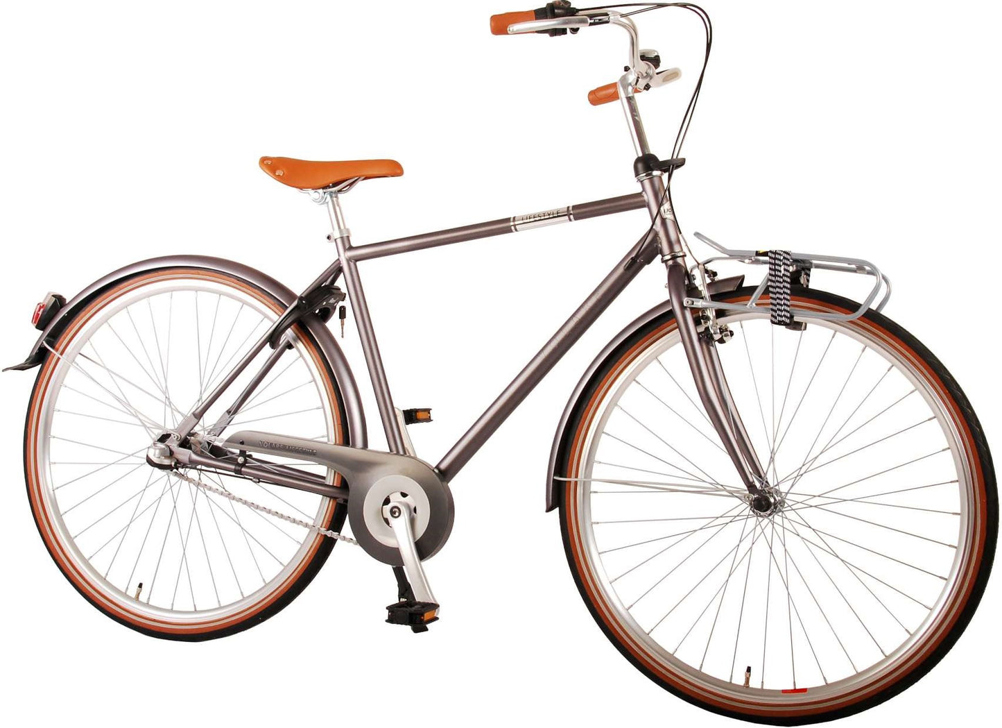 Volare Lifestyle Boy Bike Teen 48 cm de bajo sillín gris 3 engranajes