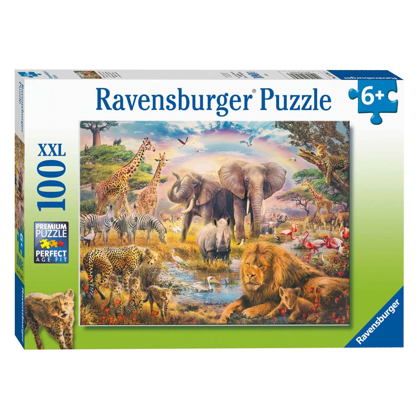 Ravensburger African Savannah Jigsaw Puzzle, 100. Xxl