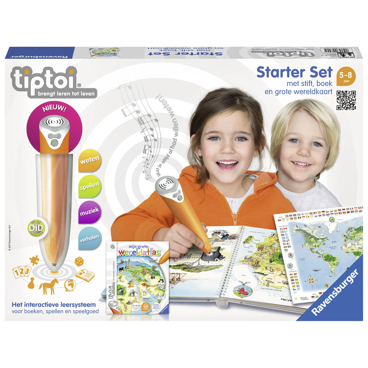 Ravensburger Tiptoi Starter Set Book Wereldatlas