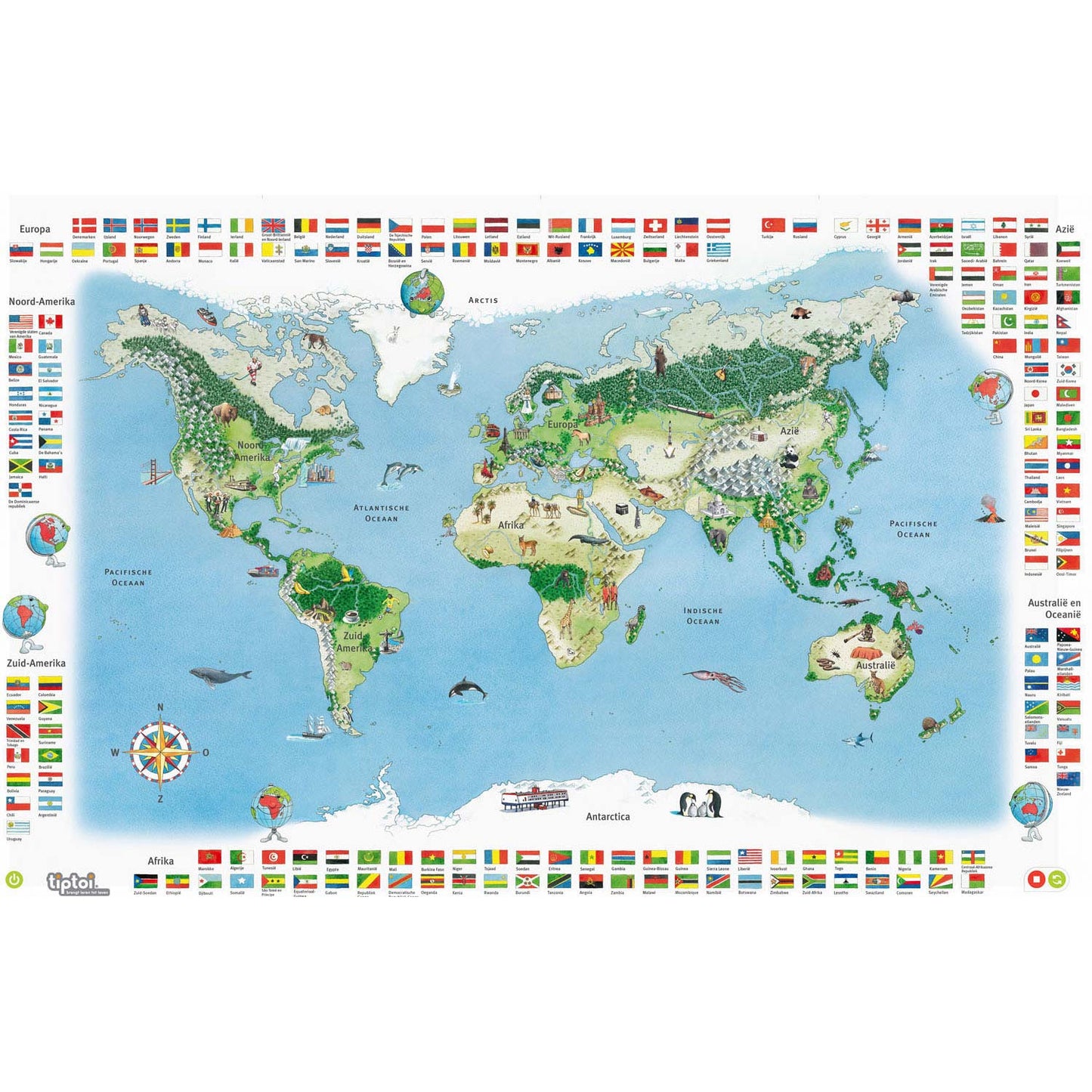 Ravensburger Tiptoi Starter Set Book Wereldatlas