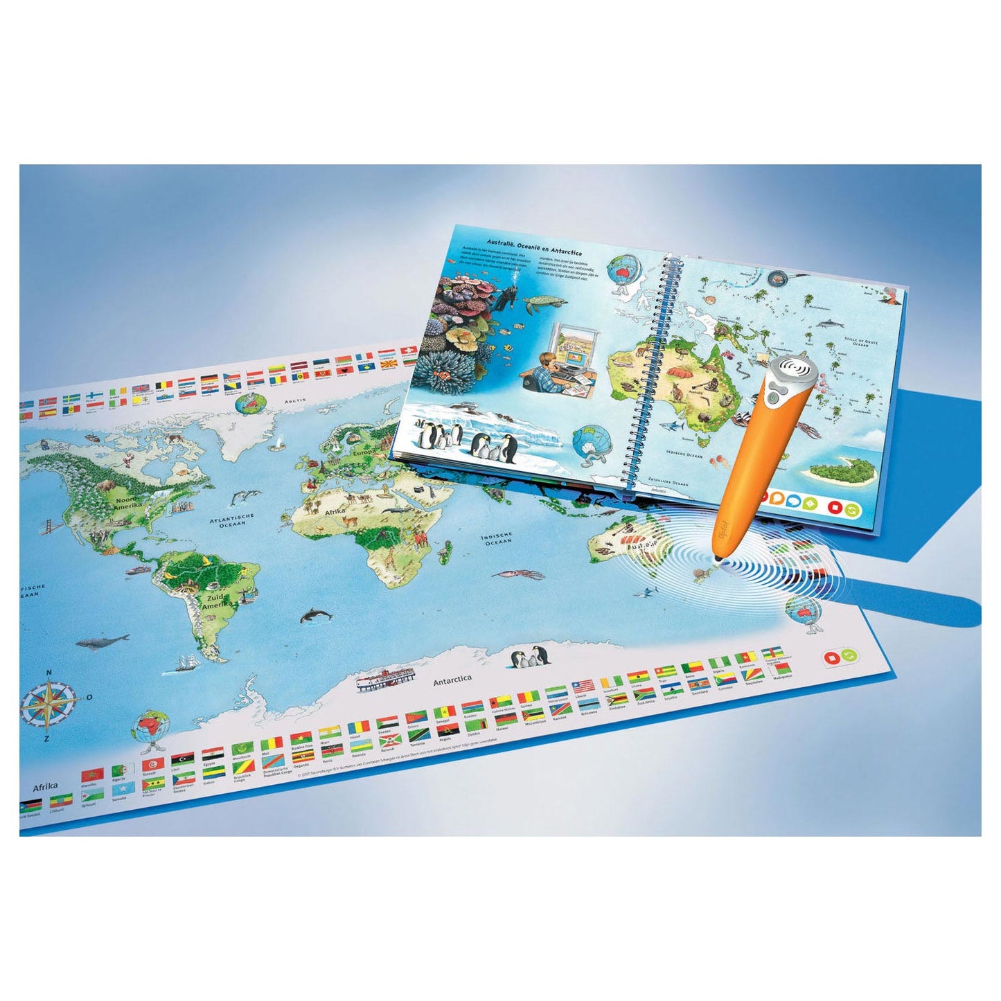 Ravensburger Tiptoi Starter Set Book Wereldatlas