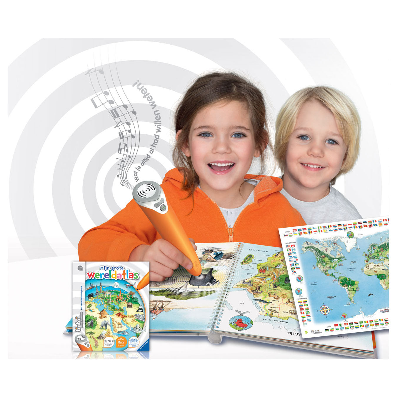 Ravensburger Tiptoi Starter Set Book Wereldatlas