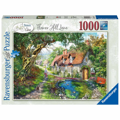 Ravensburger Flower Hill Lane, 1000.