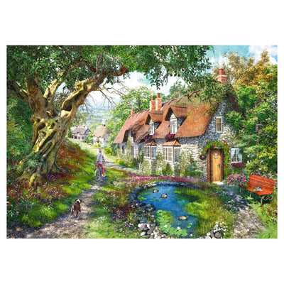 Ravensburger Flower Hill Lane, 1000.