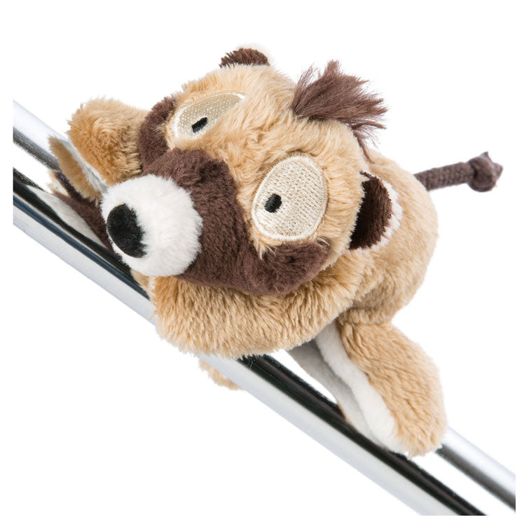 NICI MagNICI Donkeylee ezel 12 cm grijs - duurzaam pluche dier met magneet - magnetisch dier voor koelkast, krijtbord, metalen element en nog veel meer, geweldig cadeau-idee