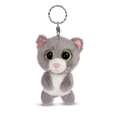 Keychain grigio grigio di Nici Glubschis Kat Grey Felinja, 9 cm