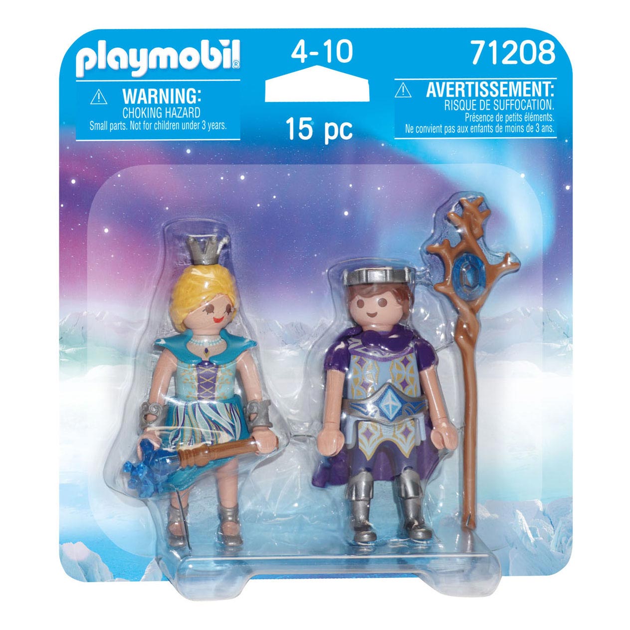 PlayMobil Duopack ijsprinses e ijsprins 71208