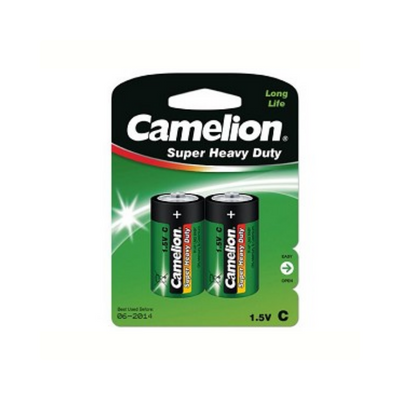 Baterías Camelion 1.5V C R14P Baby UM2 (paquete de colgantes) 2 PCS