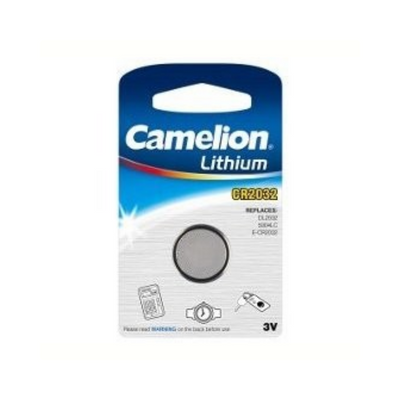 Camelion Button Cell CR-2032 Lithium cada uno (paquete de colgantes)