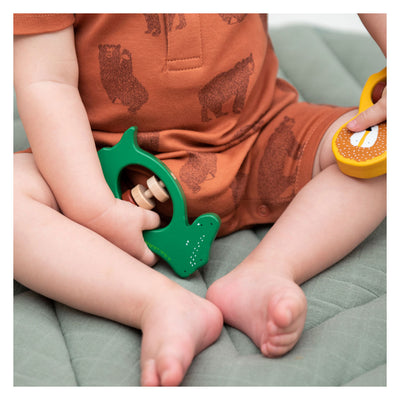 Trixie Wooden Rattle Mr. Coccodrillo