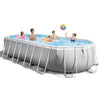 Piscina a telaio ovale di prisma intex 610 x 305 x 122 cm
