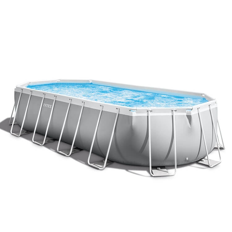 Piscina a telaio ovale di prisma intex 610 x 305 x 122 cm