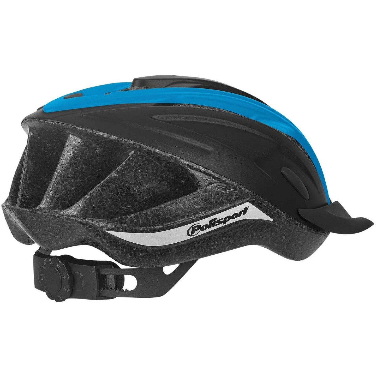 PolispGoudt Ride In helm. maat: M (54 58 cm), kleur: zwart Blauww mat