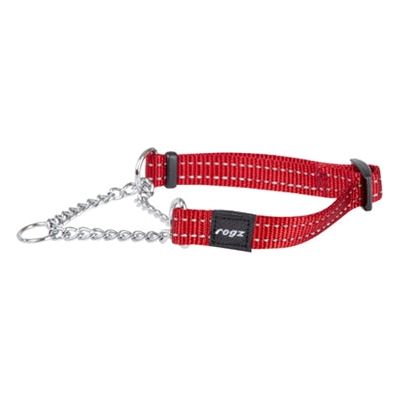 Rogz for dogs Snake halfslip halsband rood
