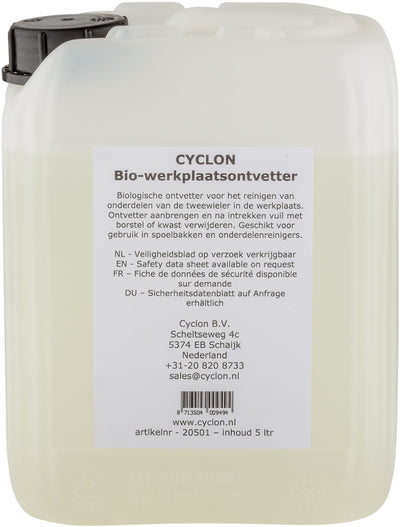 Cyclon Bio werkplaats ontvetter (5 liter)