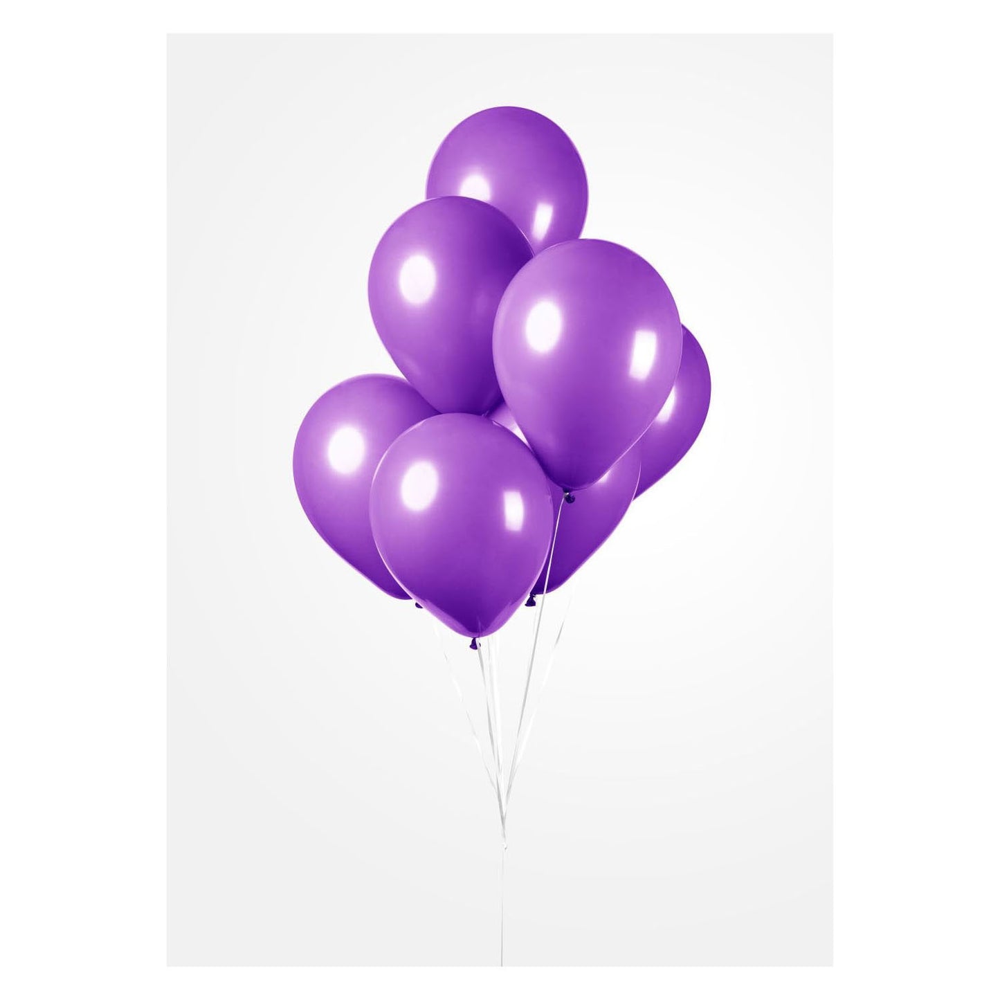 Globos Balloons Purple 30cm, 10st.