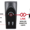 Verlichtingset Sigma Aura 100 USB koplamp + Blaze Link achterlicht