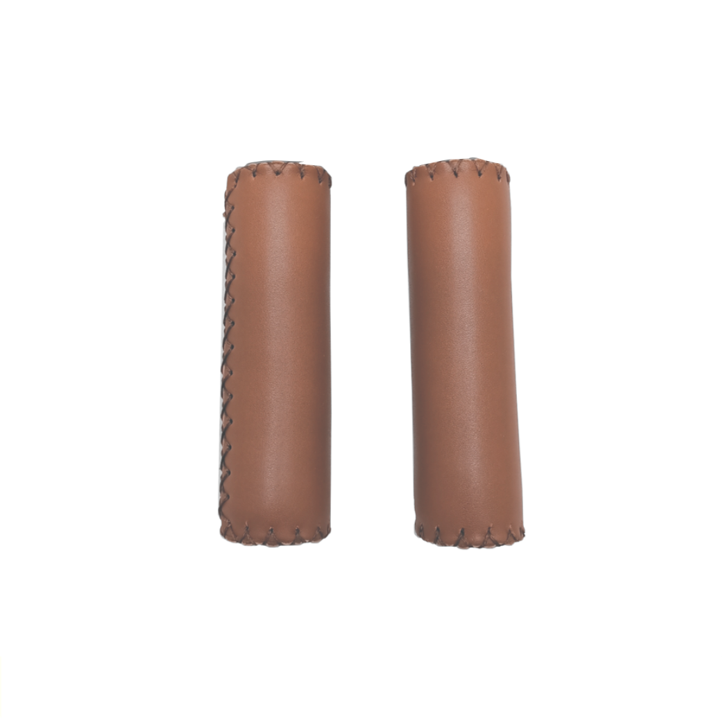 Falkx FALKX Brown Sugar manici in pelle marrone per coppia (importazione).Lunghezza: 125 125mm