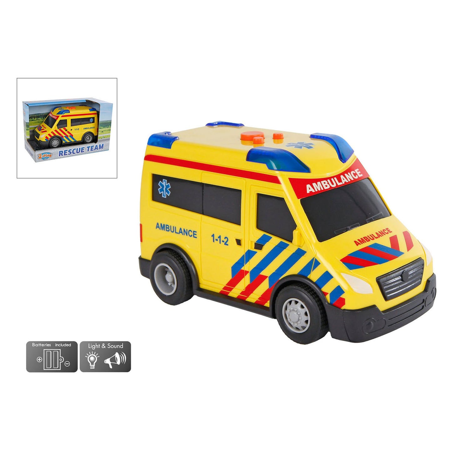 2-play Ambulance NL Licht Geluid