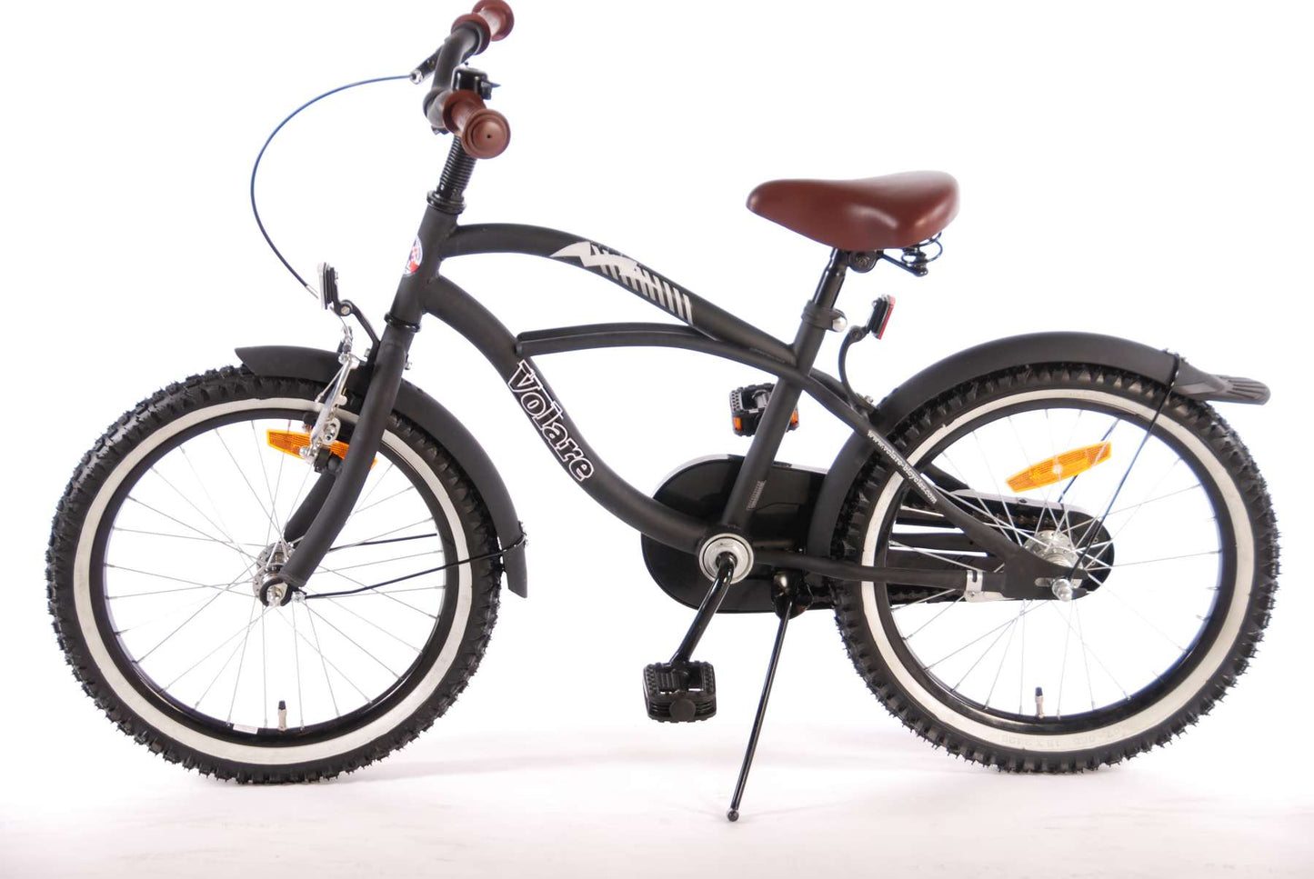Bike per bambini Vlatar Black Cruiser - Boys - 18 pollici - Nero - 95% assemblato